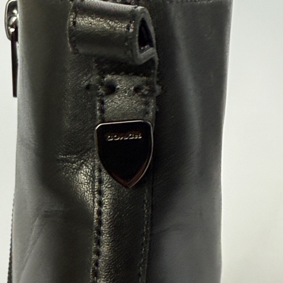 Black Coach leather Jemma booties boots size 10 - Picture 7 of 11